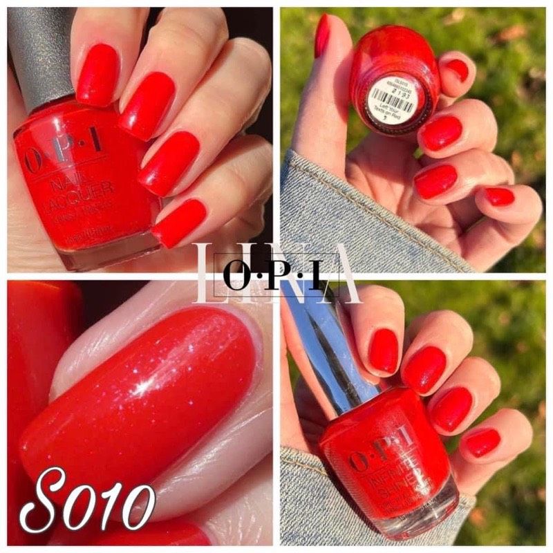 OPI - NLS010/ISLS010 - LEFT YOUR TEXTS ON RED