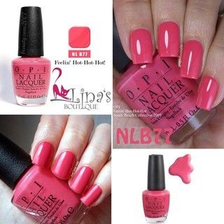 OPI - NLB77 - FEELIN' HOT-HOT-HOT !