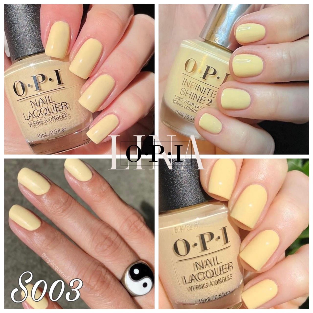 OPI - NLS003/ ISLS003 - BLINDED BY THE RING LIGHT