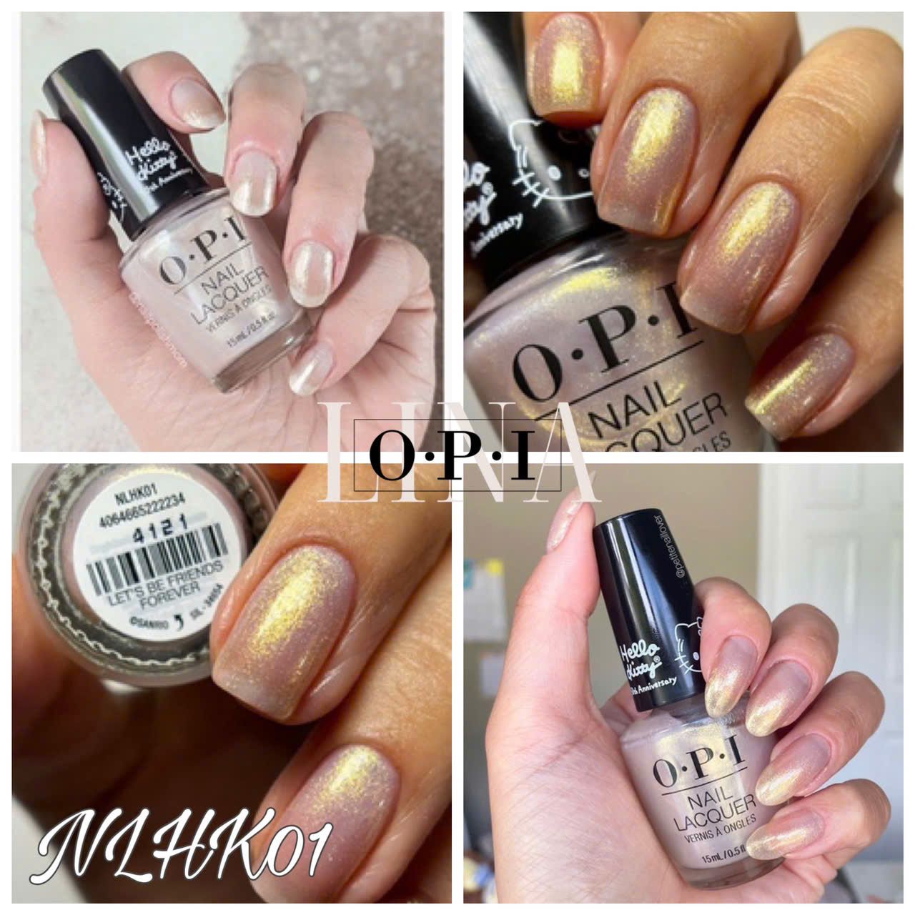 OPI - NLHK01 - LET'S BE FRIENDS FOREVER