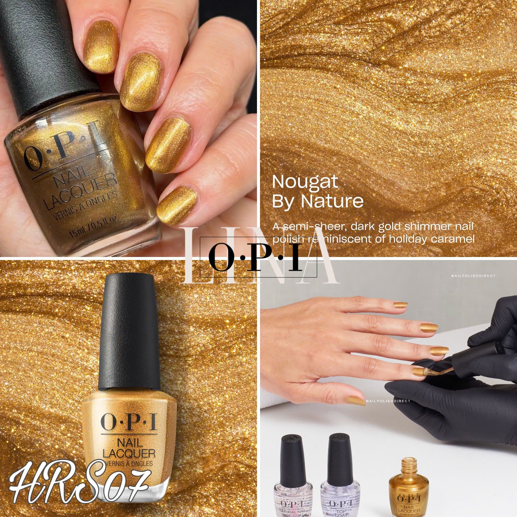 OPI - HRS07 - NOUGAT BY NATURE